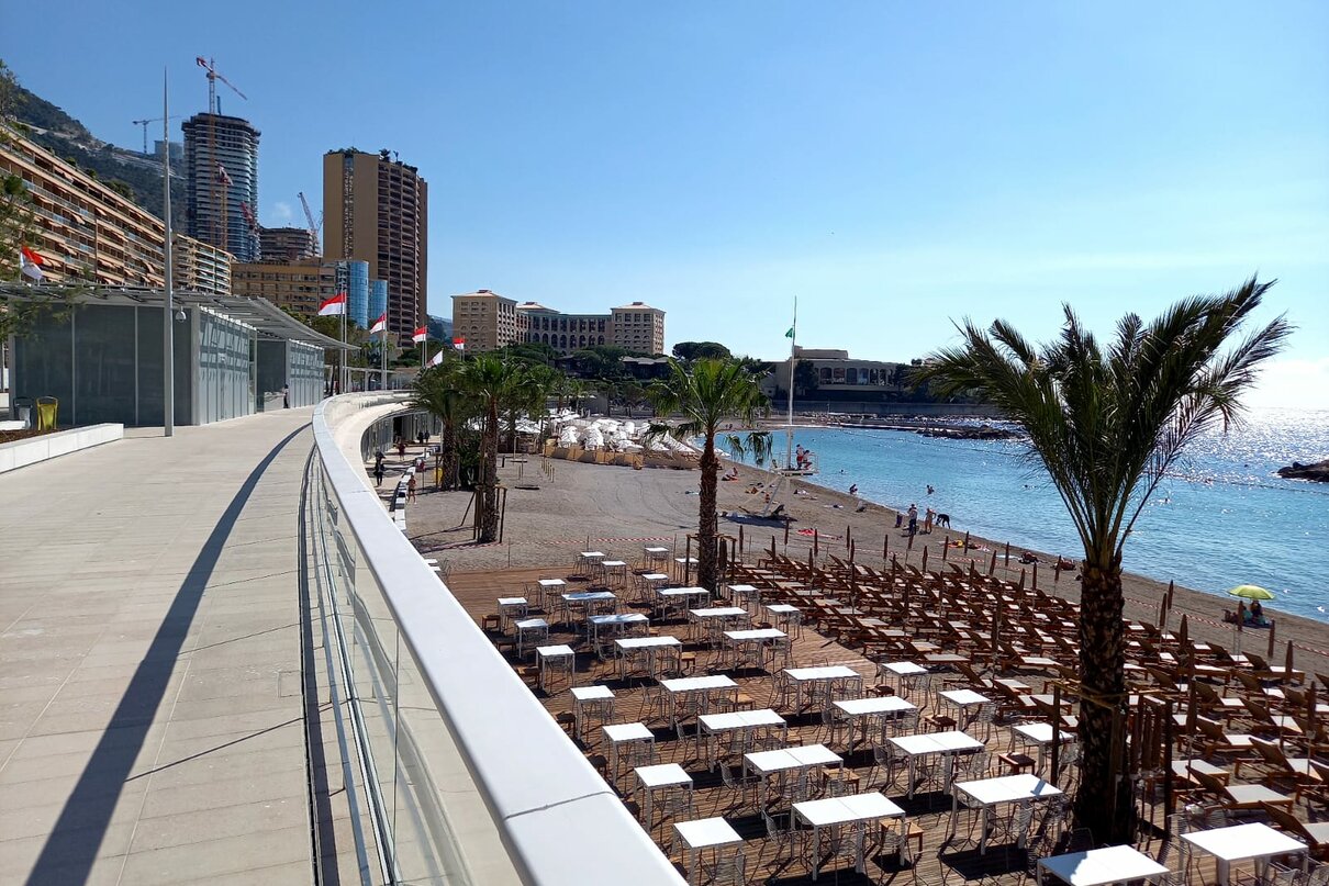 Balnéaire-Komplex Monaco –  Energie aus dem Meer
