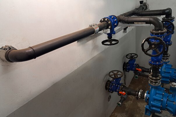 Solutions from our factory in Mannheim: Renovation of a pumping station in Wermelskirchen