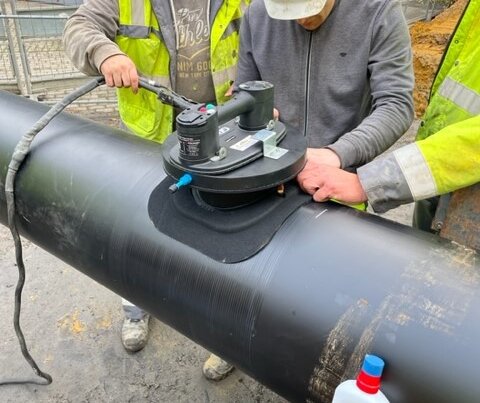Successful installation of a wastewater pipeline with FRIALOAD and FRIAFIT sewage system in Unna, North Rhine-Westphalia