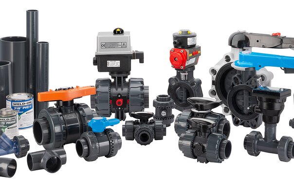The FIP PVC-U pipe system: pipes, fittings, cleaners & adhesives, valves and actuators for your project!